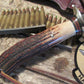 J.Behring Handmade8 1/2" Skull Fighter RED STAG !