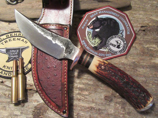      Treeman hand forged Semi-Skinner AAA STAG COPPER Gurad OX