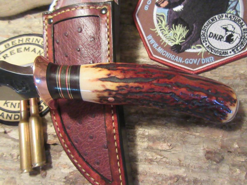      Treeman hand forged Semi-Skinner AAA STAG COPPER Gurad OX