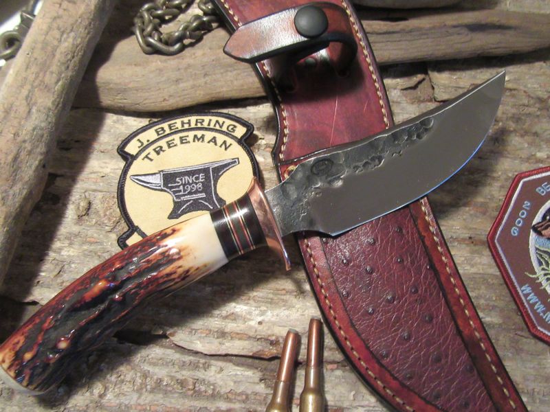      Treeman hand forged Semi-Skinner AAA STAG COPPER Gurad OX