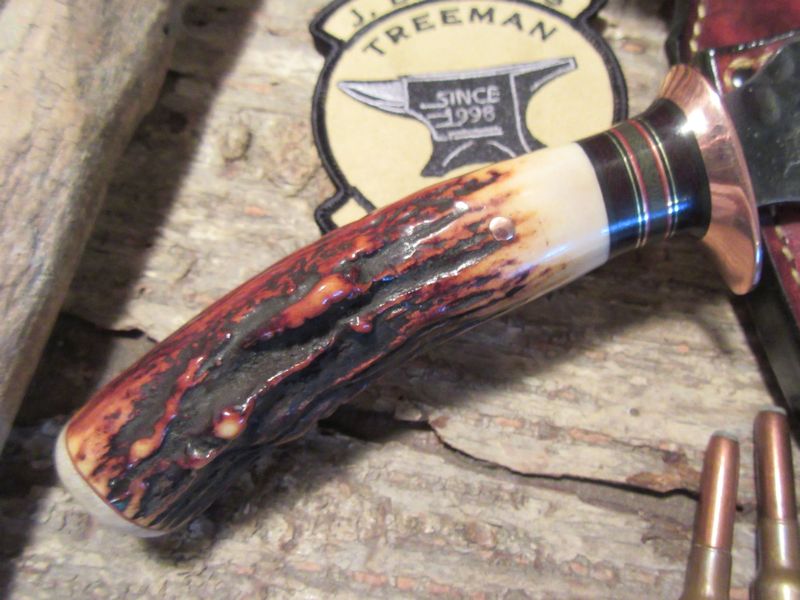      Treeman hand forged Semi-Skinner AAA STAG COPPER Gurad OX