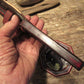      J. Behring Handmade Trout & Deer RED Stag Copper Guard