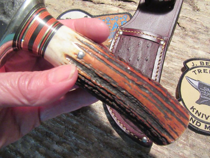 BIG FATTY" Hammermark Ostritch Sheath