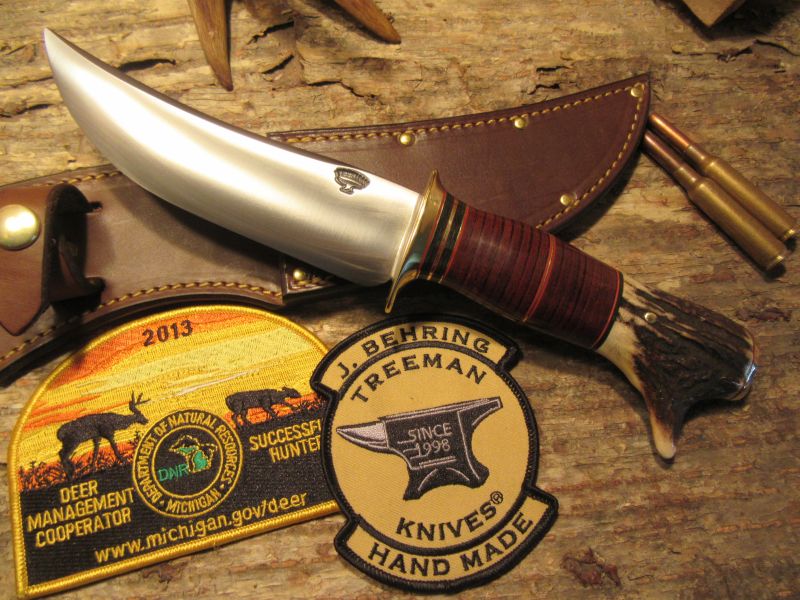       J. Behring Handmade Drop Tine Hunter 