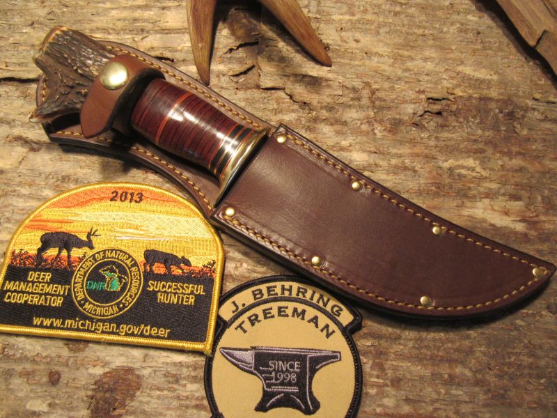       J. Behring Handmade Drop Tine Hunter 