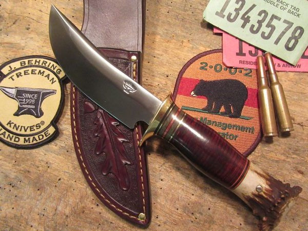  J.Behring handmade Woodcraft Crown Stag