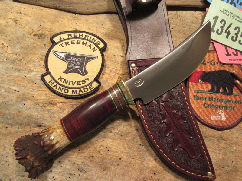  J.Behring handmade Woodcraft Crown Stag