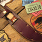 Treeman 6" Camp Knife Sambar Stag