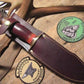 J.Behring 7" Camp knife Studebaker spring steel Crown