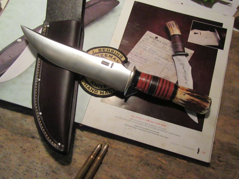 W. Scagel Personal Camp Knife replica