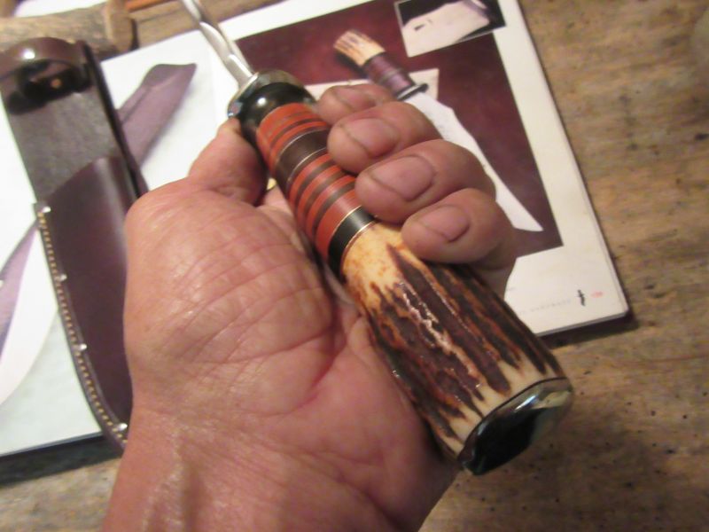   ORDER ONLY!         Treeman W. Scagel Personal Camp Knife replica
