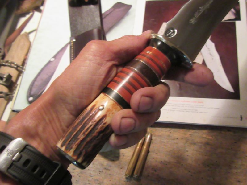   ORDER ONLY!         Treeman W. Scagel Personal Camp Knife replica