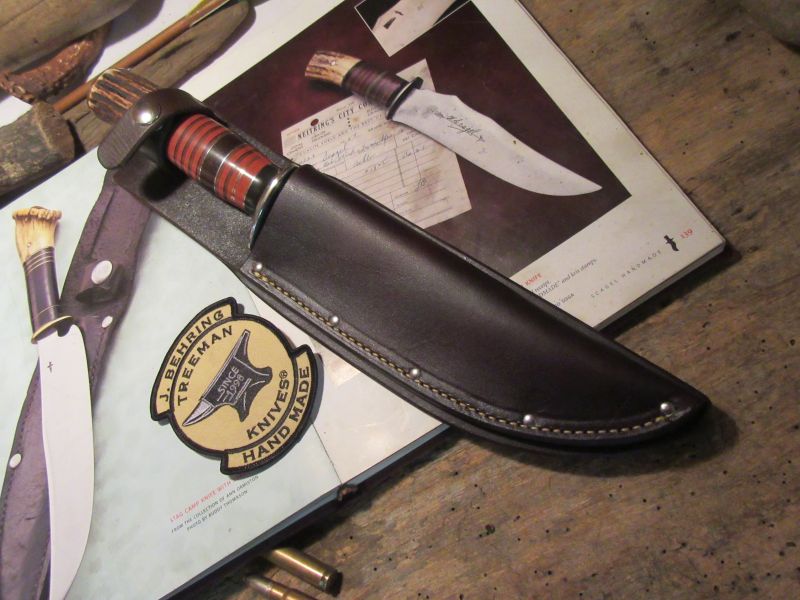   ORDER ONLY!         Treeman W. Scagel Personal Camp Knife replica