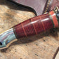  Woodmonk leather Aluminum butt! Ostrich sheath!