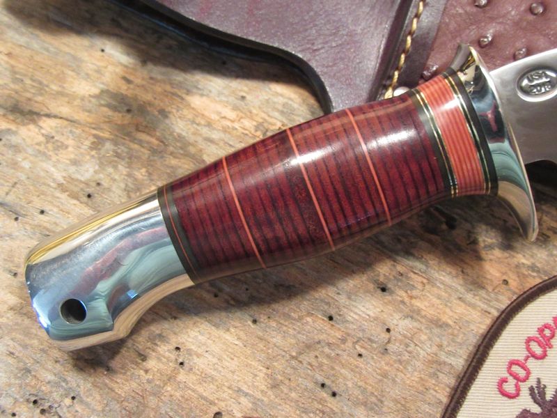  Woodmonk leather Aluminum butt! Ostrich sheath!