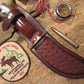  Woodmonk leather Aluminum butt! Ostrich sheath!