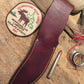  Woodmonk leather Aluminum butt! Ostrich sheath!