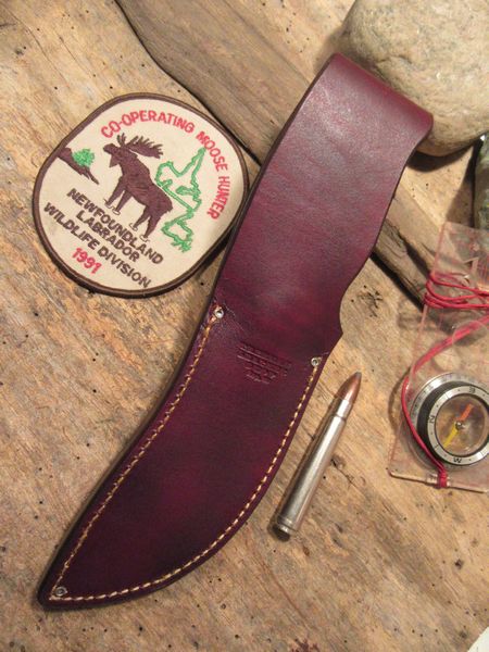  Woodmonk leather Aluminum butt! Ostrich sheath!
