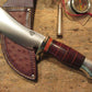  Woodmonk leather Aluminum butt! Ostrich sheath!