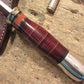 Woodmonk leather Aluminum butt! Ostrich sheath!