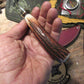 J. Behring Handmade T & D Hunter Sambar Stad Nickel guard  Brown spcs 