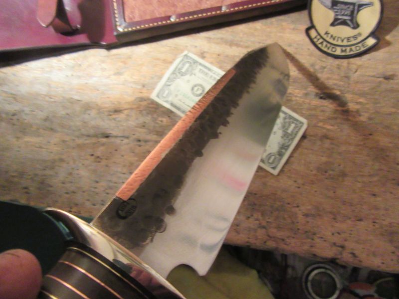 Treeman hammermark Copper back Bowie Artifact Walrus Ivory Fire Bowl Sled runner handle 