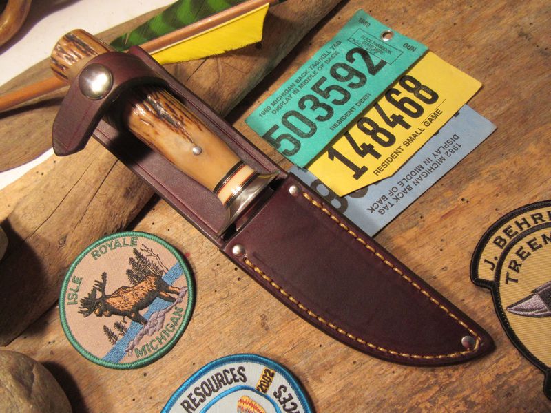 J. Behring handmade Trout and Deer