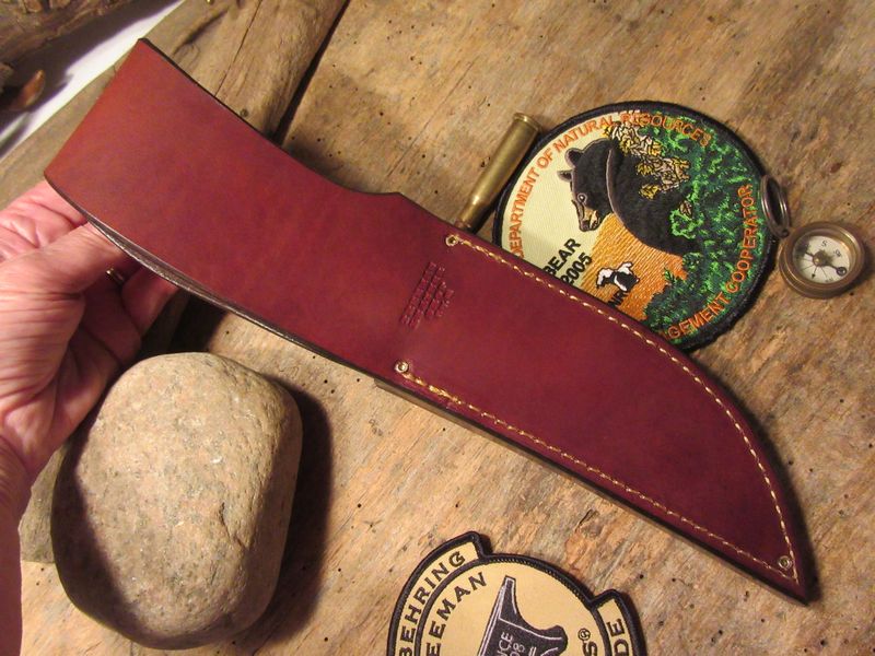 Treeman 6" Hunter 1/4" Beavertail Sheath 10++
