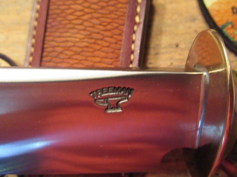 Treeman 6" Hunter 1/4" Beavertail Sheath 10++