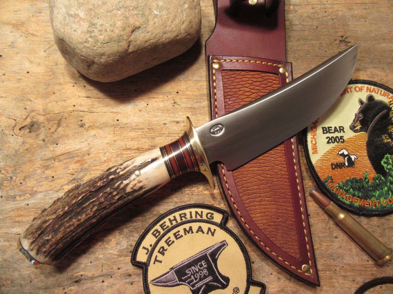 Treeman 6" Hunter 1/4" Beavertail Sheath 10++