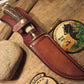 Treeman 6" Hunter 1/4" Beavertail Sheath 10++