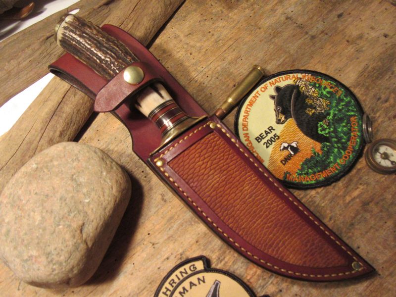 Treeman 6" Hunter 1/4" Beavertail Sheath 10++