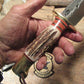 J. Behring Double Skull Fighter Stag Brass Crows beak  
