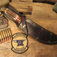 J. Behring Double Skull Fighter Stag Brass Crows beak  