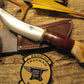            J. Behring Handmade Woodmonk Semi Skinner Horsehide Crotch stag