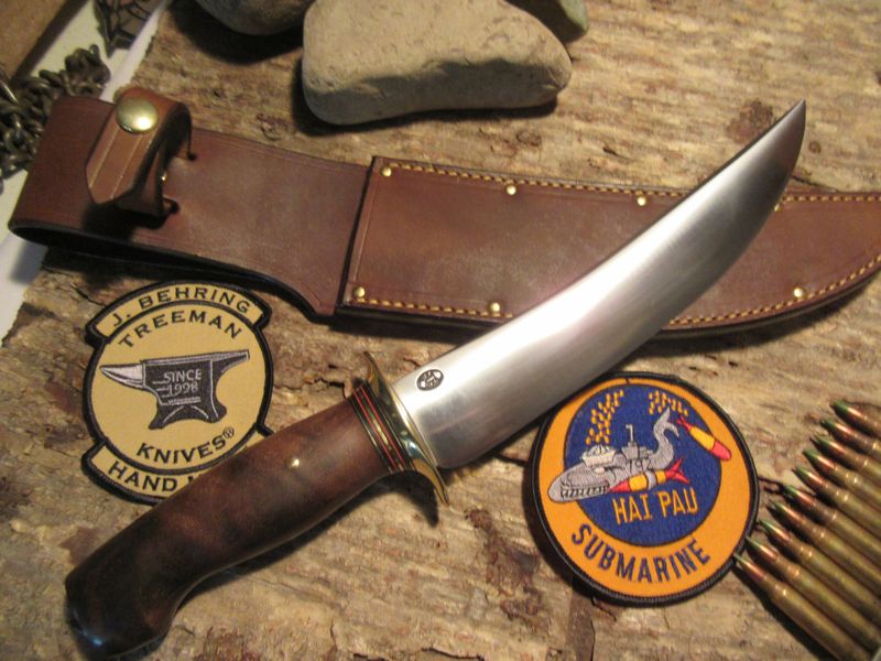    J.Behring  One of One ! 9" Double skull fighter