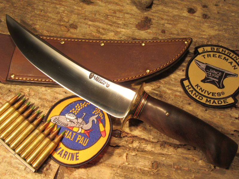    J.Behring  One of One ! 9" Double skull fighter