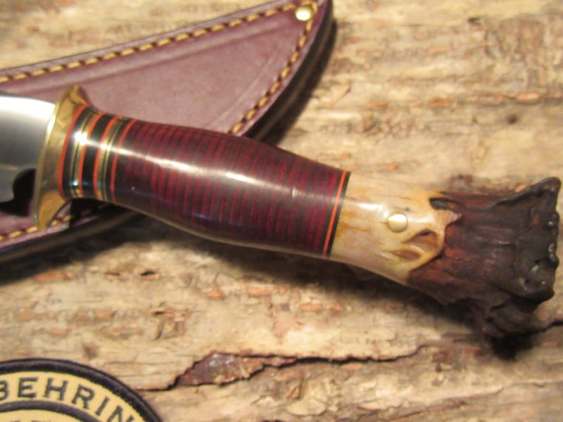      J. Behring handmade  Treeman Trout and deer ex-long handle Crown Stag!