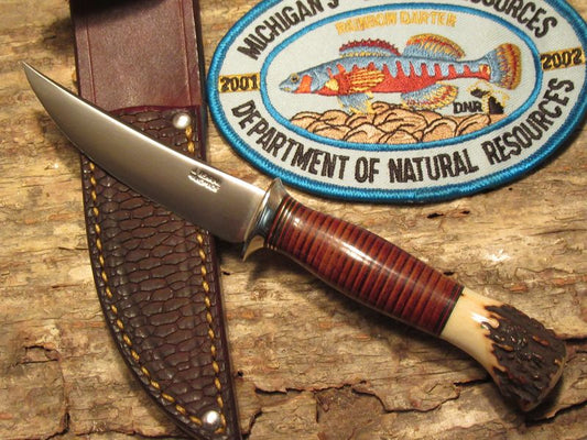            Montana Trout knife Beavertail sheath   