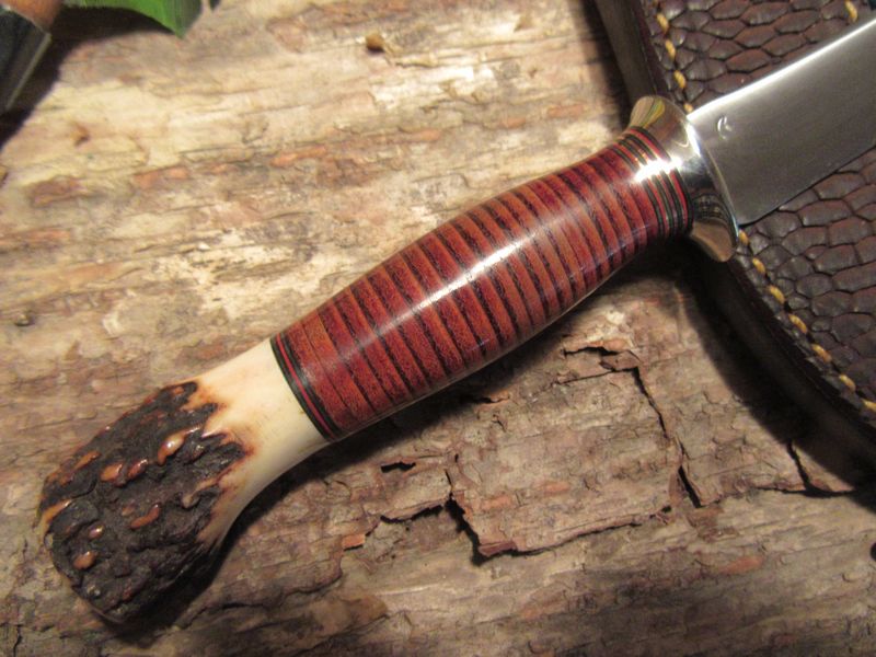            Montana Trout knife Beavertail sheath   