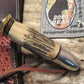  J.Behring 4 1/2" Iron Mountain MI Hunter Frog skin sheath