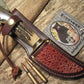  J.Behring 4 1/2" Iron Mountain MI Hunter Frog skin sheath