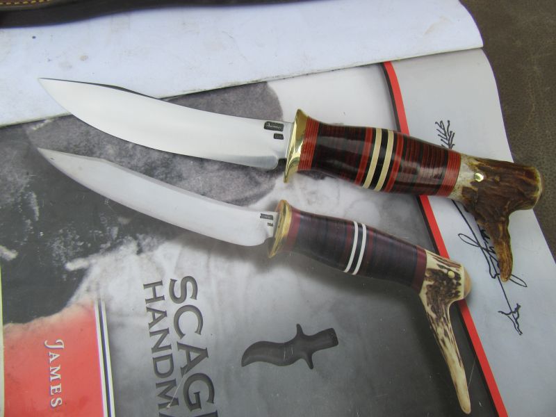 Order Only !        J. Behring Handmade W.Scagel  Replica Cover knife ! 