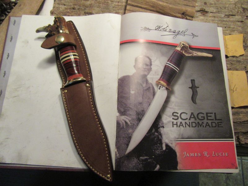 Order Only ! J. Behring Handmade W.Scagel Replica Cover knife ! –  treemanknives