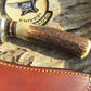 J. Behring Handmade Wood Monk Deer & Trout Stag Ox Butt 