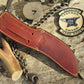 J. Behring Handmade Wood Monk Deer & Trout Stag Ox Butt 