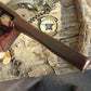 J. Behring Handmade Wood Monk Deer & Trout Stag Ox Butt 