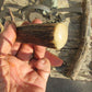 J. Behring Handmade Wood Monk Deer & Trout Stag Ox Butt 