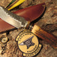    Alaskan Hammer Mark Semi Skinner Red Stag Ox Butt Cap