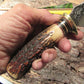    Alaskan Hammer Mark Semi Skinner Red Stag Ox Butt Cap